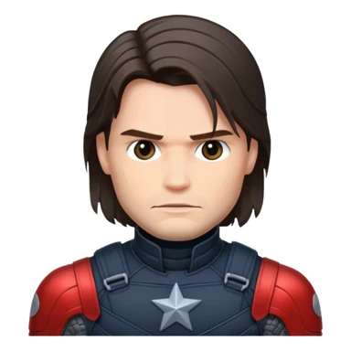 Winter soldier sticker