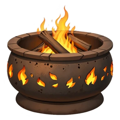 Forge Fire Pit sticker