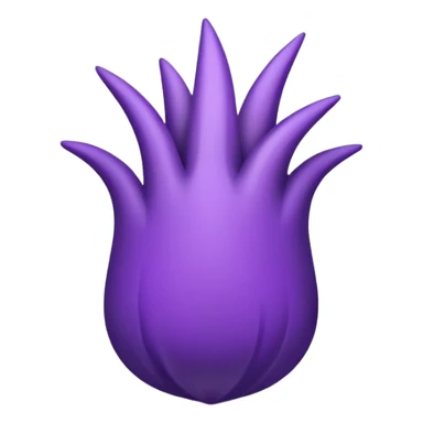 UBE root, iconic and minimal, clean and modern, brand logo feel sticker