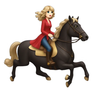 taylor-swift-riding-bbc sticker