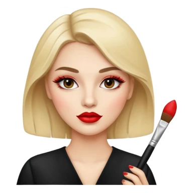 makeup artist sticker