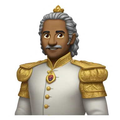 The king of satya sticker