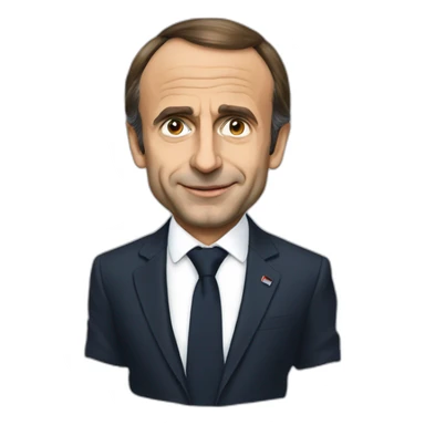 Macron sur les épaules de zemmour sticker