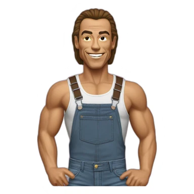 80s-JeanClaude-VanDamme sticker