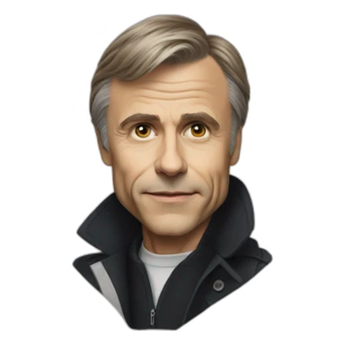 Christoph waltz sticker