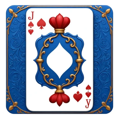 poker  Jack Card  sticker