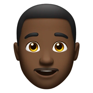 Buff black guy sticker