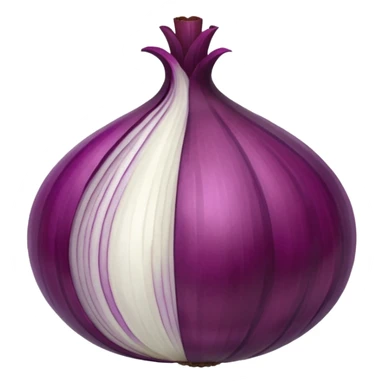 red onion sticker