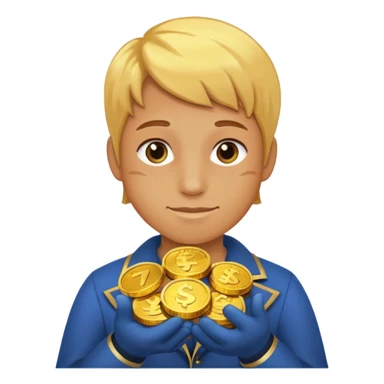 🤑 doing six seven sticker