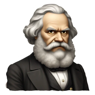karl marx sticker