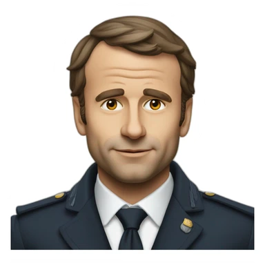 Macron le rigolot sticker