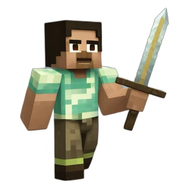 Villageois Minecraft sticker