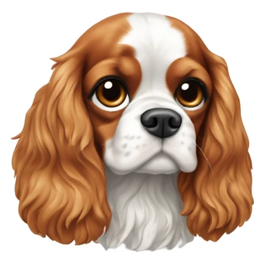 Cavalier King Charles spaniel in Warsaw  sticker