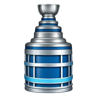 Light blue, dark blue Stanley cup￼ sticker