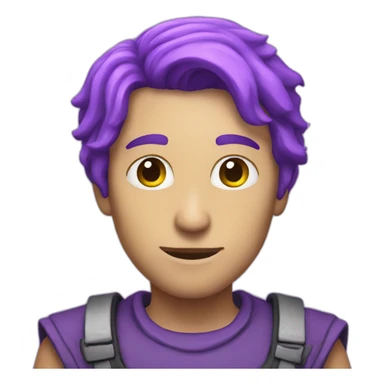 purple portal sticker