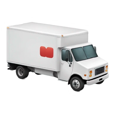 Boxtruck with letters "PGS” on the side sticker