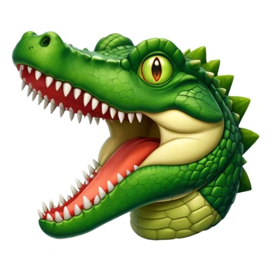 Crocodile sticker