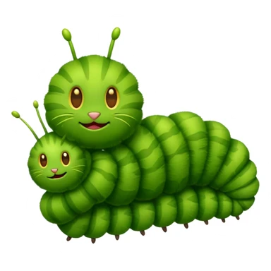 caterpillar sticker