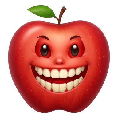 Big huge bite sticker