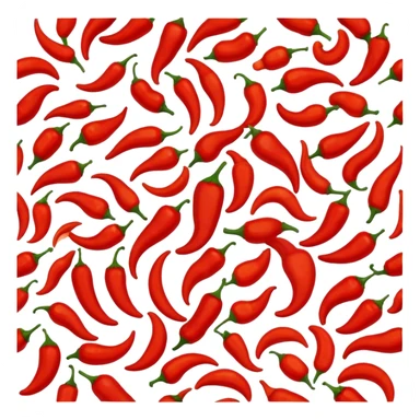 Ground paprika spice sticker