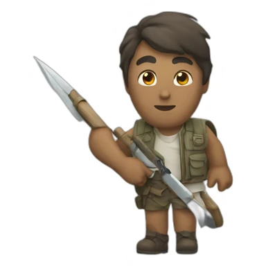 flecha hacia abajo sticker