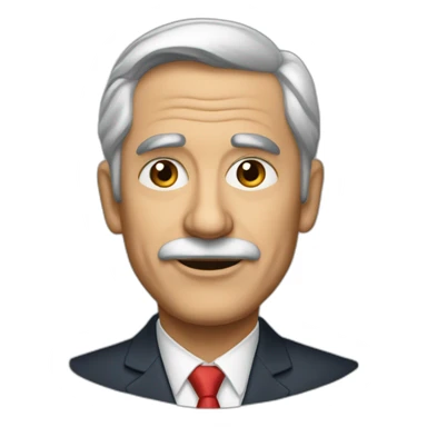 President Alberto Núñez Feijoo sticker