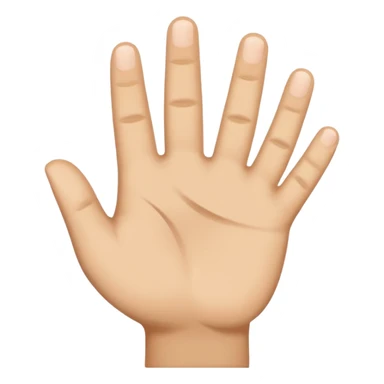 East side hand emoji sticker