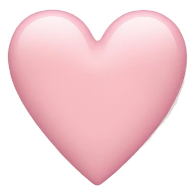 pastel pink heart sticker
