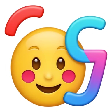 emoji with 67 sign sticker