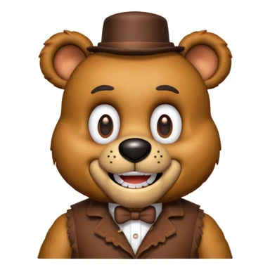 Make Freddy from fnaf sticker