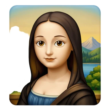 Mona Lisa painting
















 sticker