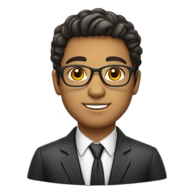 brazilian white young lawyer sticker