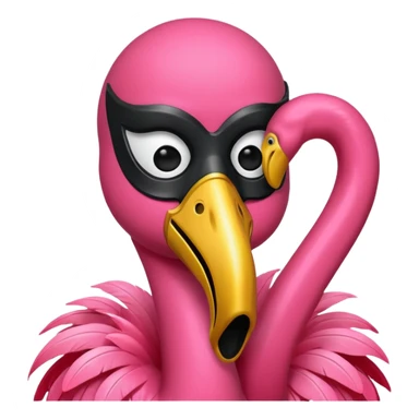 Sleep token Jerry black flamingo sticker