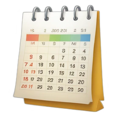 CALENDÁRIO sticker