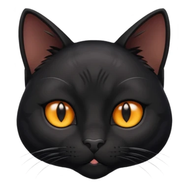 Solin wäre ein Kater mit nachtschwarzem, glänzendem Fell, kräftig gebaut und zugleich von seltener Eleganz. Sein Blick – tief und warm – scheint in die Seele zu führen, während seine Bewegung lautlos ist wie ein Schatten, der sich still an die Seite schmiegt. sticker