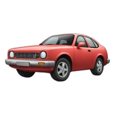 Voiture avec des gants  sticker