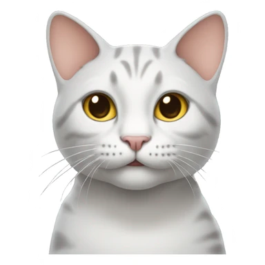 cat that has body as elephant sticker