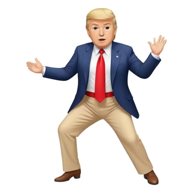 Donald Trump dance sticker