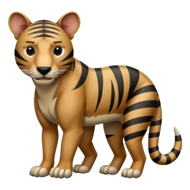 A Tasmanian  tiger  sticker