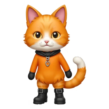 Gato con botas sticker