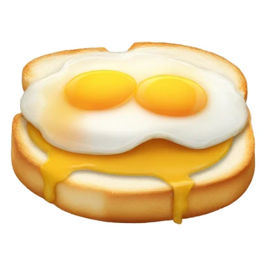 Fried egg sandwich  sticker