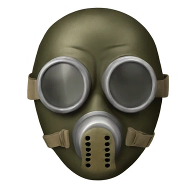 ww2 german gaz mask sticker
