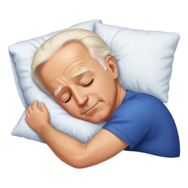 cUTE Joe Biden sleeping sticker