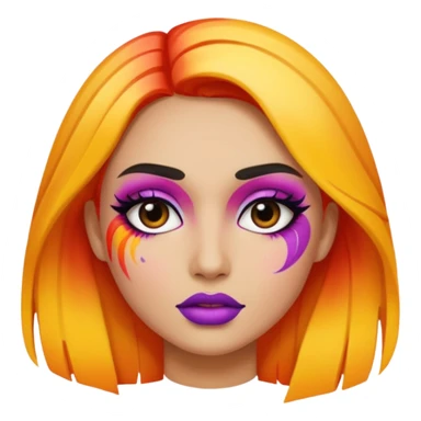 face makeup sticker