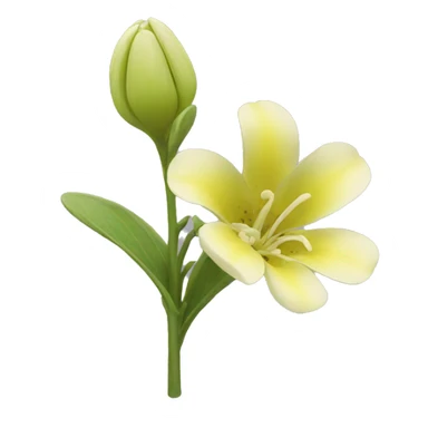 vivisteria flower sticker