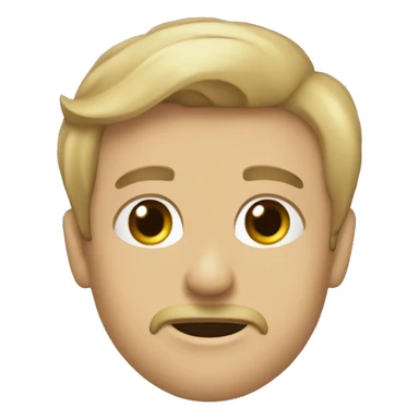 buzia z porożem jelenia i usmiechem sticker