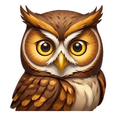Owl sticker