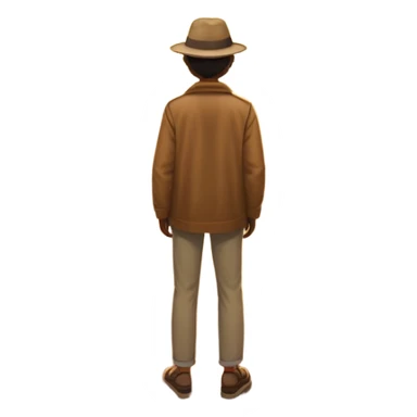 A long, empty road stretches into a golden sunset. A person stands with their back, outside a parked car on the roadside, facing the glowing horizon. The landscape is open and peaceful, filled with light and possibility. sticker