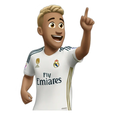 jude bellingham real madrid celebrating sticker