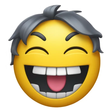 Smiling emoji with fangs sticker